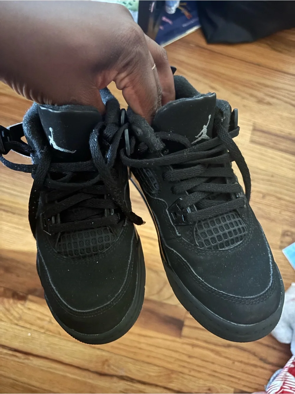 Air Jordan 4 Retro “Black Cat” preschool